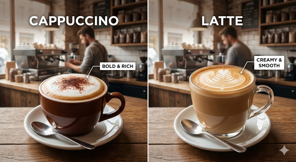 Which one is best? Cappuccino vs Latte